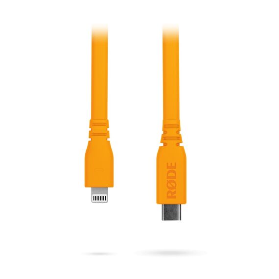 Кабель USB-C-Lightning длиной 1,5 м RØDE SC19 Orange, изображение 2