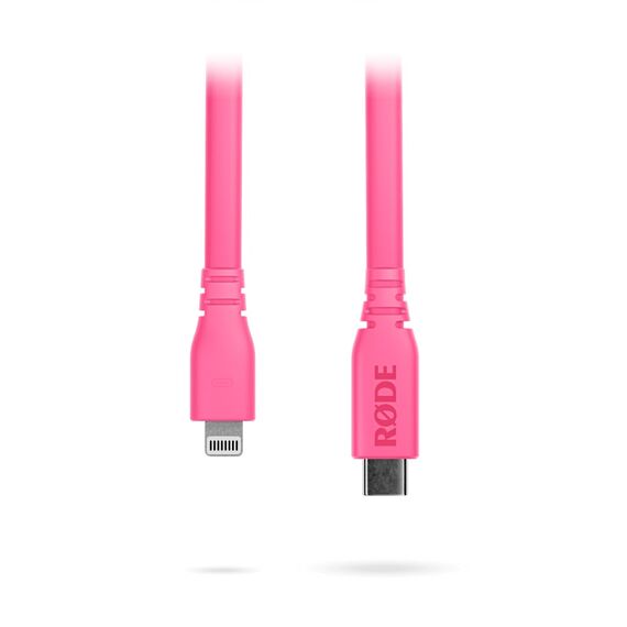 Кабель USB-C-Lightning длиной 1,5 м RØDE SC19 Pink, изображение 2