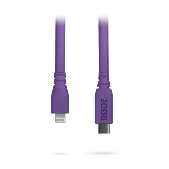 Кабель USB-C-Lightning длиной 1,5 м RØDE SC19 Purple, изображение 2