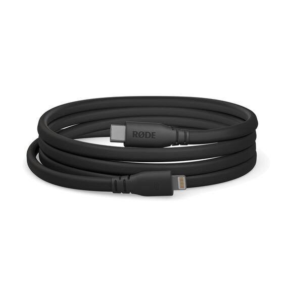 Кабель USB-C-Lightning длиной 1,5 м RØDE SC19 Black