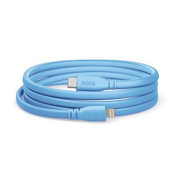 Кабель USB-C-Lightning длиной 1,5 м RØDE SC19 Blue