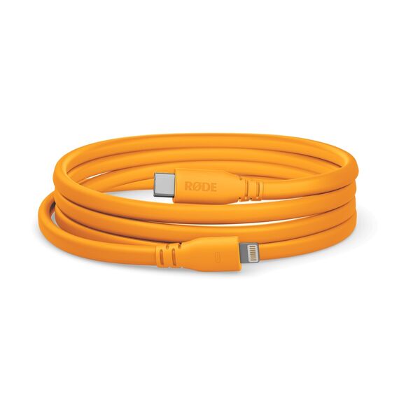 Кабель USB-C-Lightning длиной 1,5 м RØDE SC19 Orange