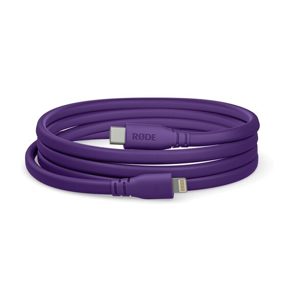 Кабель USB-C-Lightning длиной 1,5 м RØDE SC19 Purple