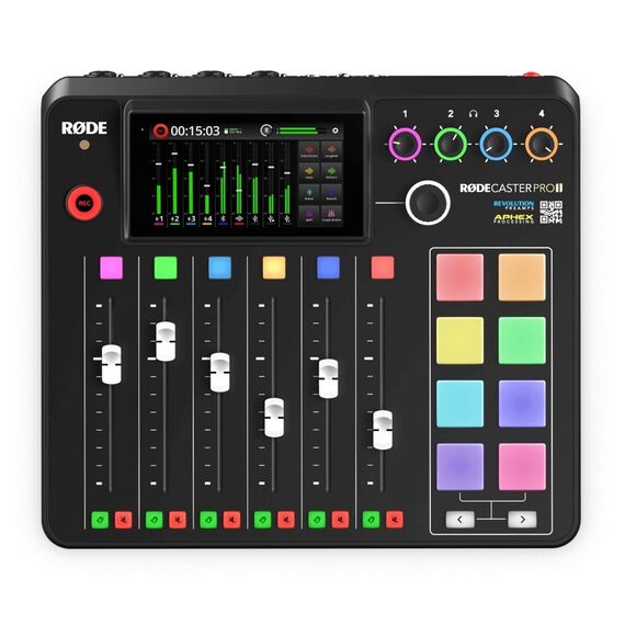 Интегрированная студия звукозаписи RØDECaster Pro II Black