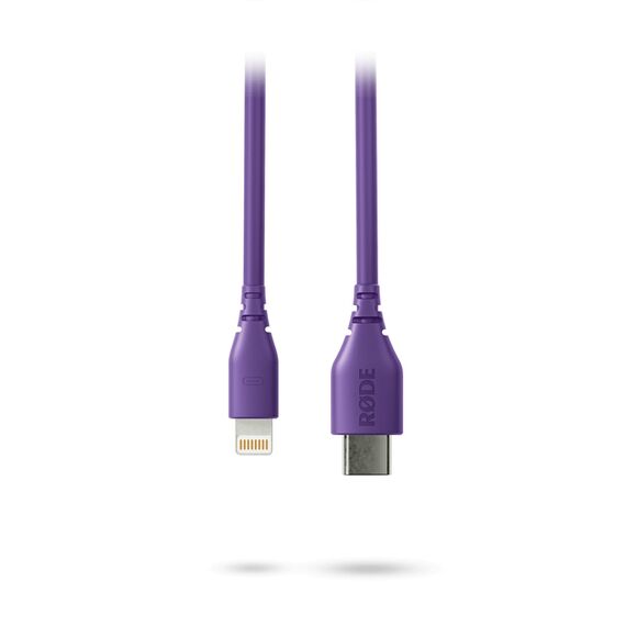 Кабель USB-C к Lightning (30 см) RØDE SC21 Purple, изображение 2