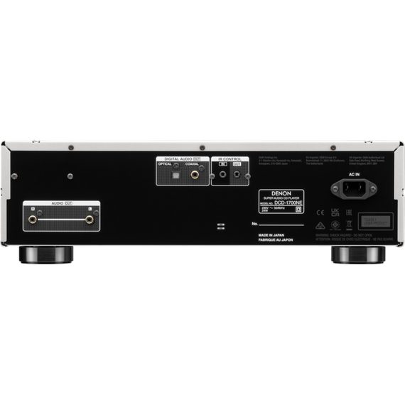 Проигрыватель Denon DCD-1700NE Silver, изображение 3