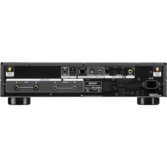 Сетевой аудио проигрыватель Denon DNP-2000NE Graphite/Silver, изображение 2