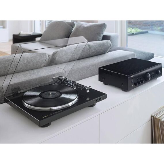 Проигрыватель Denon DP-300F Black, изображение 4