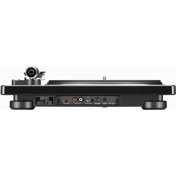 Проигрыватель Denon DP-400 Black, изображение 6