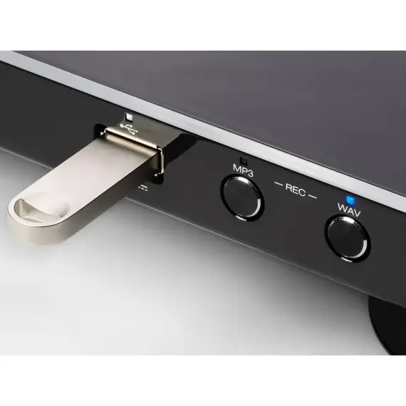 Проигрыватель Denon DP-450USB Black, изображение 8