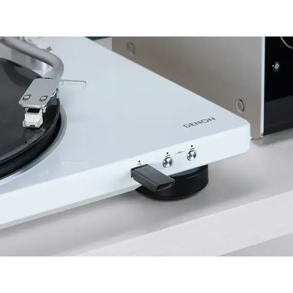 Проигрыватель Denon DP-450USB White, изображение 7