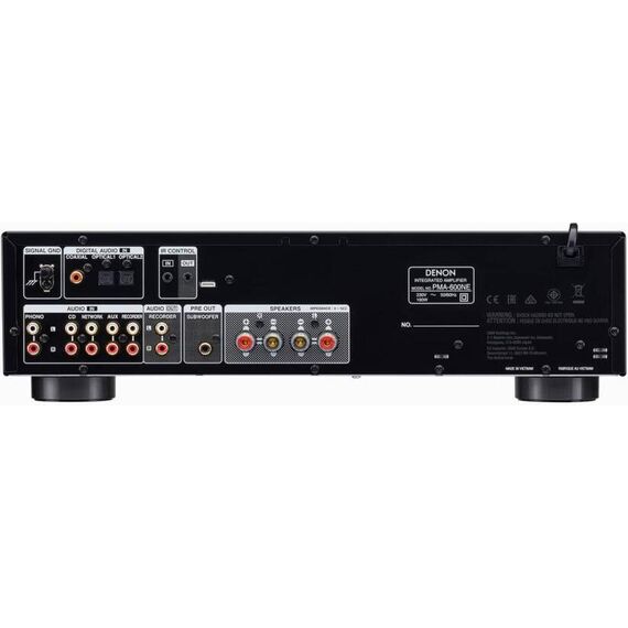 Встроенный усилитель Denon PMA-600NE Black, изображение 3