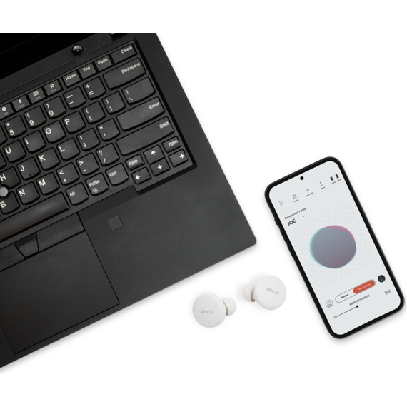 Беспроводные наушники Denon PerL Pro, Цвет: White, изображение 5