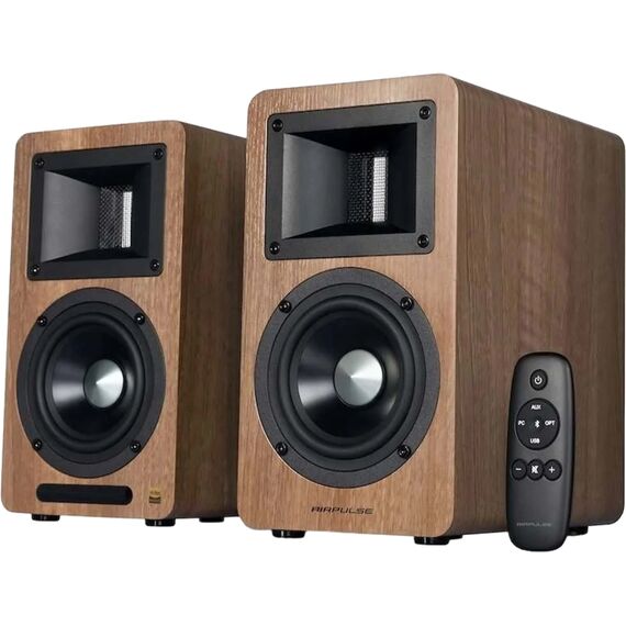 Полочная акустика Edifier AirPulse A80, Цвет: Walnut, изображение 2