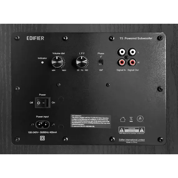 Сабвуфер Edifier T5, изображение 3