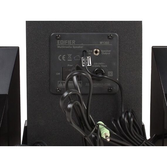 Полочная акустика Edifier M1360 Black, Цвет: Black, изображение 2
