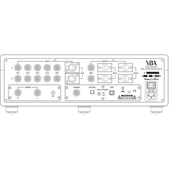 Предусилитель YBA Signature Pre, изображение 2
