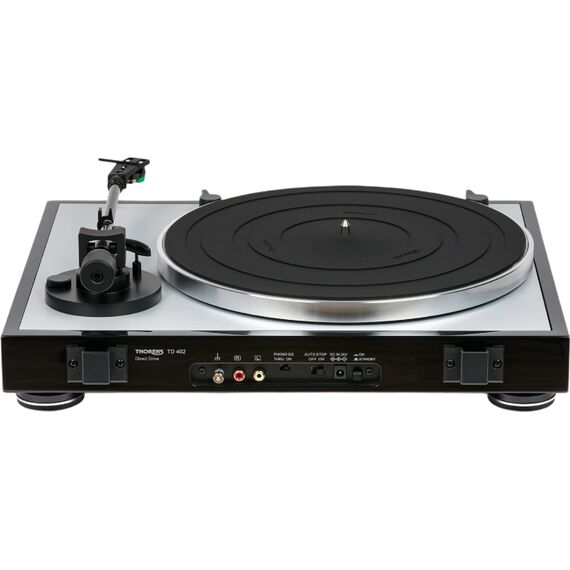 Проигрыватель винила Thorens TD-402 DD Piano Black, Цвет: Piano Black, изображение 2