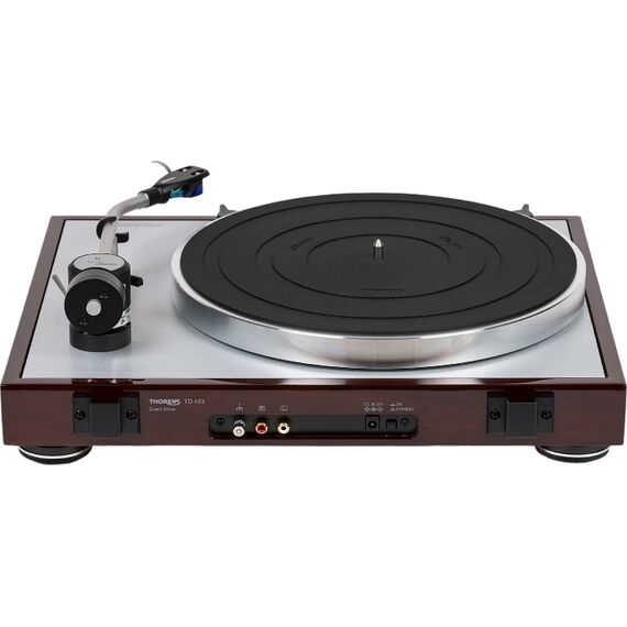 Проигрыватель винила Thorens TD 403 DD Walnut, Цвет: Walnut, изображение 2