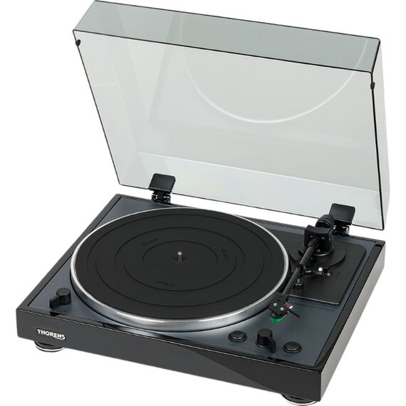 Проигрыватель винила Thorens TD 102A Piano Black, Цвет: Piano Black