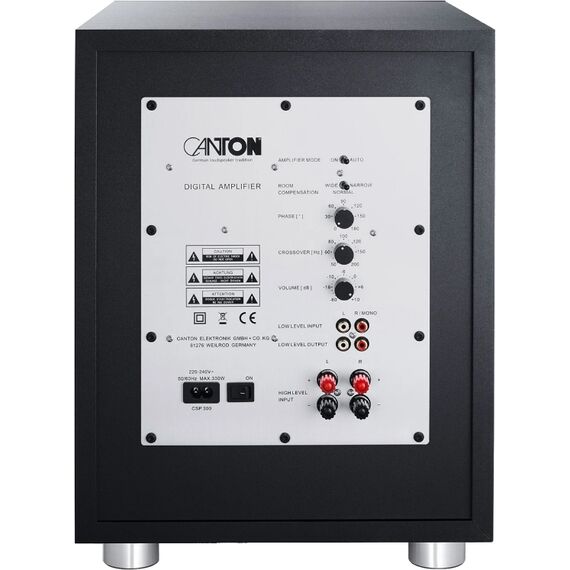 Сабвуфер Canton Power Sub 8 Black, Цвет: Black, изображение 2