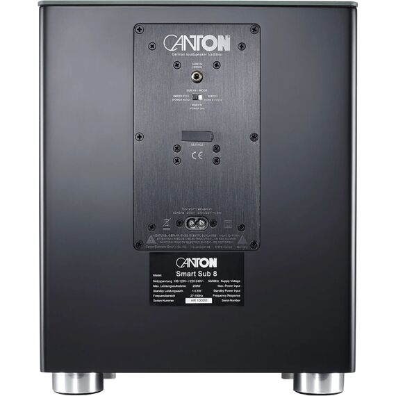 Canton Smart Sub 8 Black, Цвет: Black, изображение 2