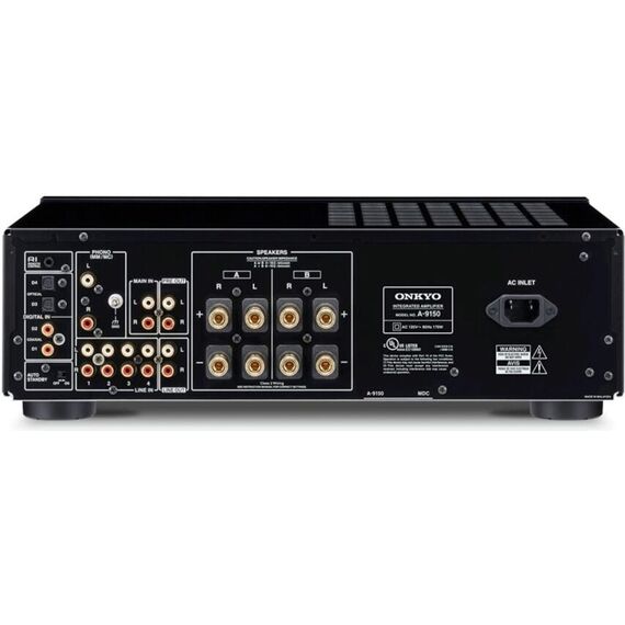 Встроенный стереоусилитель Onkyo A-9150 Black, Цвет: Black, изображение 4