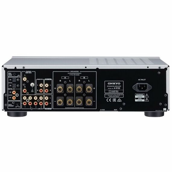Встроенный стереоусилитель Onkyo A-9150 Silver, Цвет: Silver, изображение 3