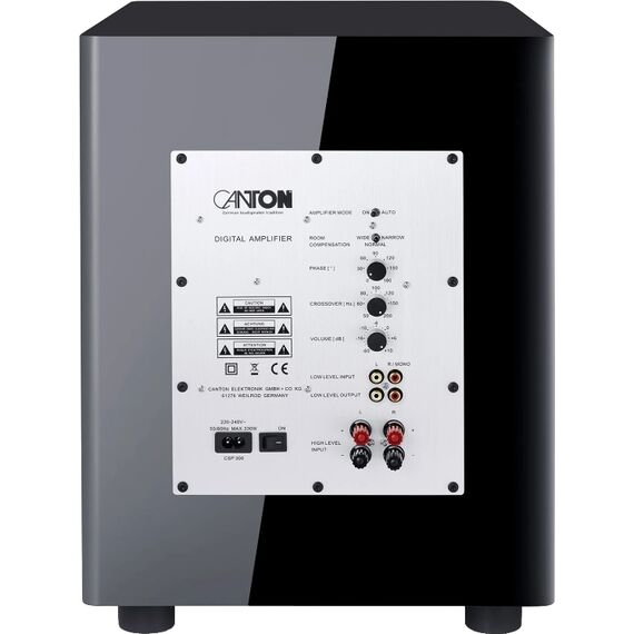 Сабвуфер Canton Townus Sub 12 Black High Gloss, Цвет: Black High Gloss, изображение 2