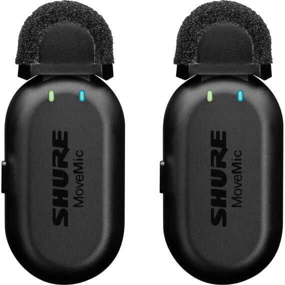 Двухканальные петличные микрофоны Shure MoveMic Two, изображение 3