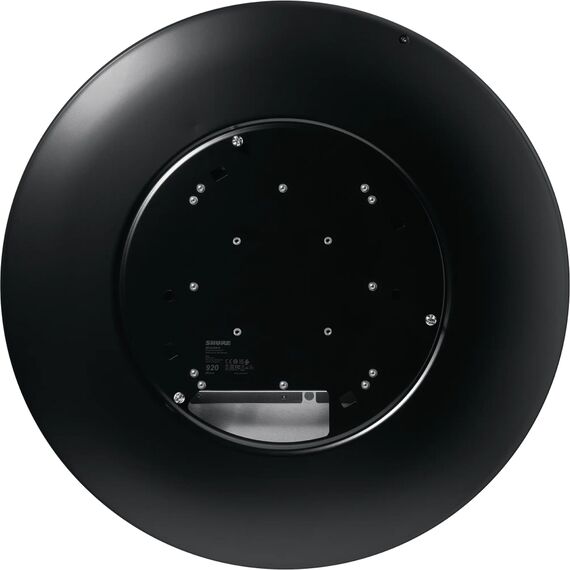 Потолочный круглый микрофонный массив Shure MXA920, Цвет: Black, Форма: Круглый, изображение 5