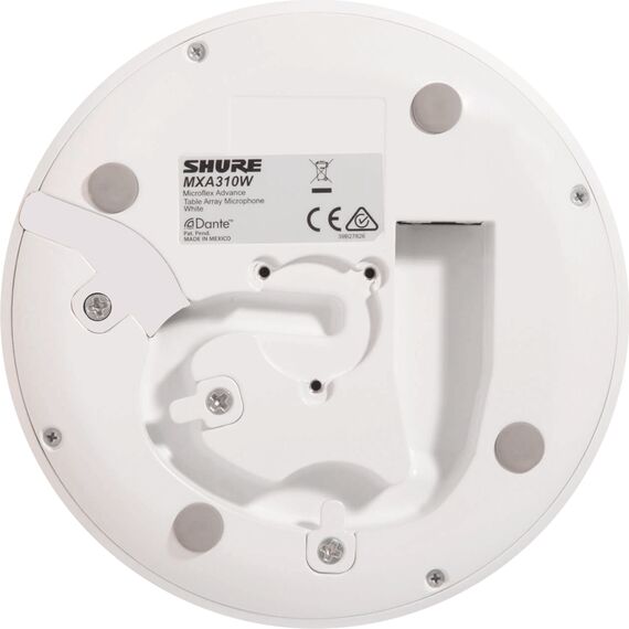 Настольный микрофонный массив Shure MXA310 Black, Цвет: Black, Вариант установки: Настольное, изображение 4