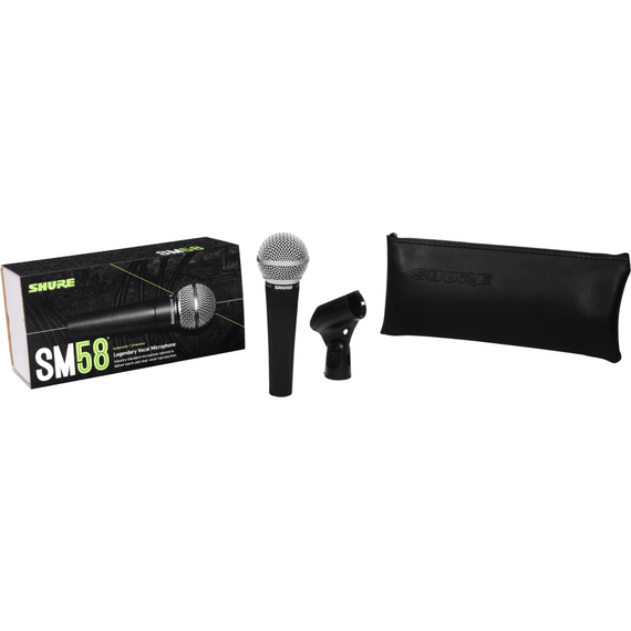 Вокальный микрофон Shure SM58® Grey, Цвет: Grey, Комплект: Без кабеля, Переключатель отключения звука: Нет, изображение 6