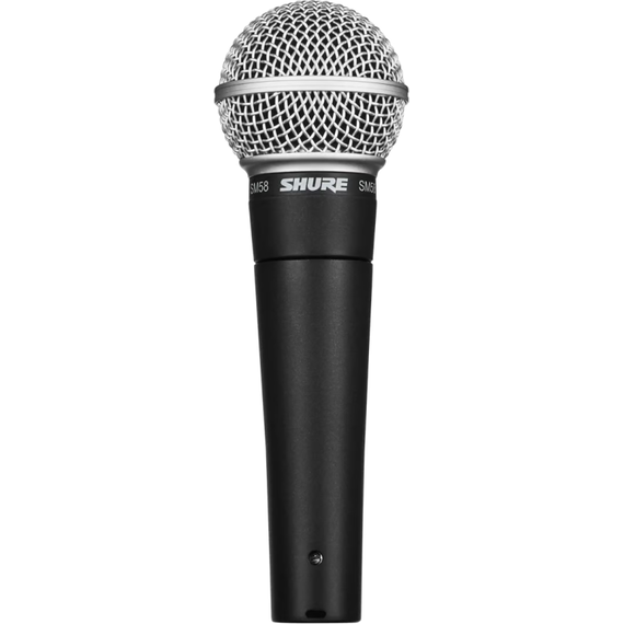 Вокальный микрофон Shure SM58® Grey, Цвет: Grey, Комплект: Без кабеля, Переключатель отключения звука: Нет, изображение 2