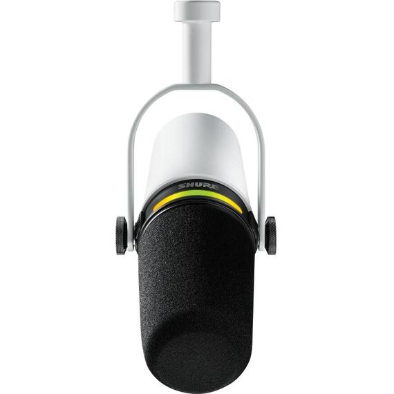 Микрофон для подкаста Shure MV7+ White, Цвет: White, Тип подставки: Нет, изображение 2