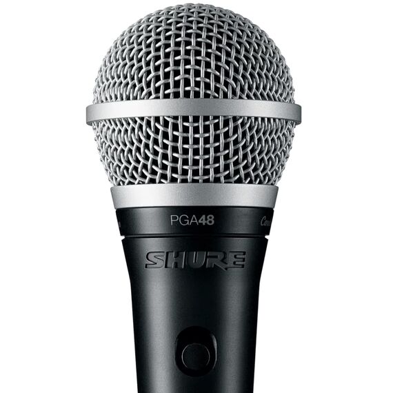 Вокальный микрофон Shure PGA48 XLR-1/4, Кабель: XLR-1/4