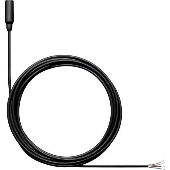 Петличный микрофон Shure TL48 TwinPlex™ Black, Цвет: Black, Разъем: Открытые концы кабеля