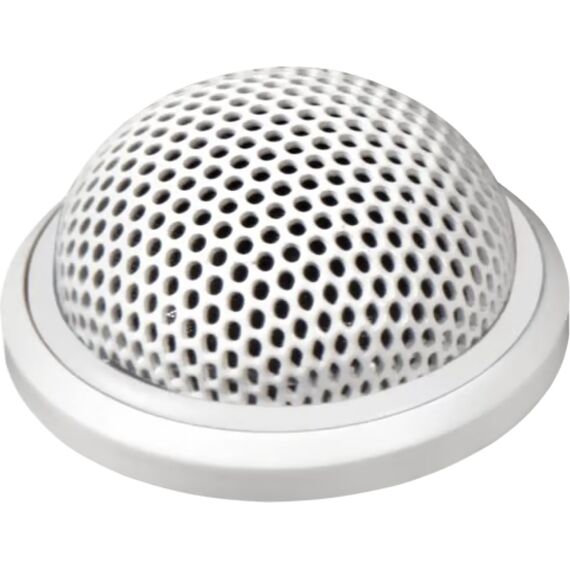 Низкопрофильный врезной конденсаторный микрофон Shure MX395W/O, 3 Pin Xlr, White, Цвет: White, Капсюль: Всенаправленный, Вариант установки: Настольное