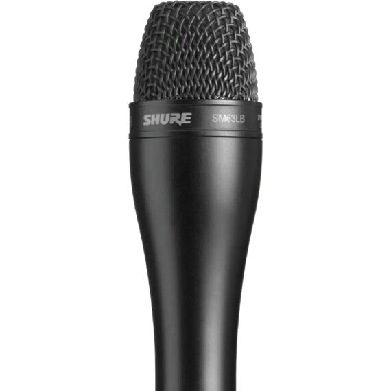 Динамический микрофон Shure SM63 23 см Black, Цвет: Black, Длина рукоятки: 23 см