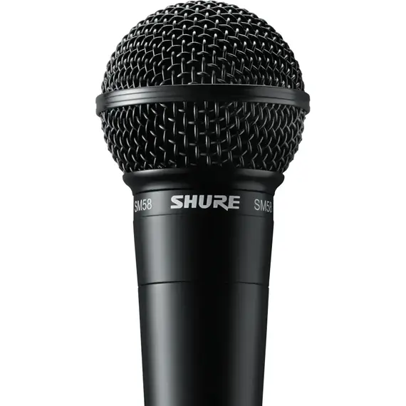 Вокальный микрофон Shure SM58® Black, Цвет: Black, Комплект: Без кабеля, Переключатель отключения звука: Нет