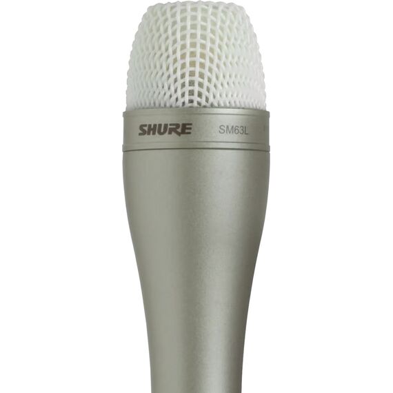 Динамический микрофон Shure SM63 23 см Champagne, Цвет: Champagne, Длина рукоятки: 23 см