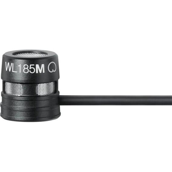 Петличный микрофон Shure WL185M Ta4f Black, Цвет: Black, Разъем: Tqg (Ta4f, 4-Pin Mini), изображение 2