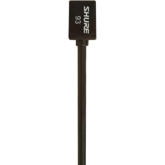 Петличный микрофон Shure WL93 1,8 м Black, Цвет: Black, Кабель: 1,8 м, изображение 2