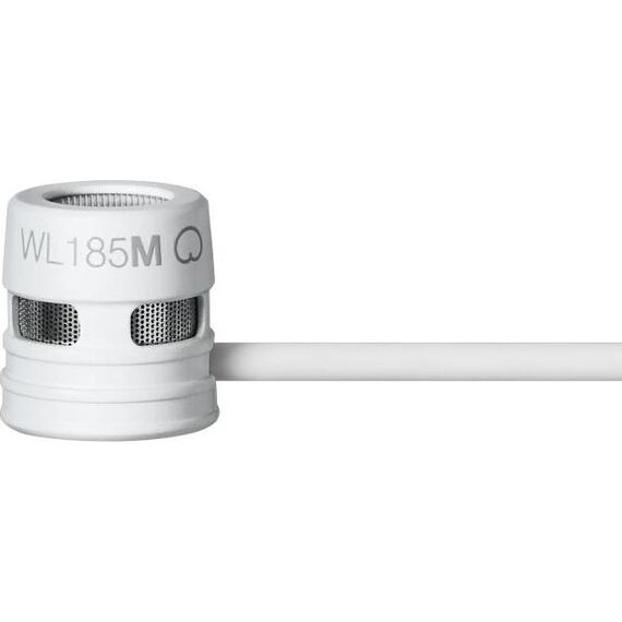 Петличный микрофон Shure WL185M Ta4f White, Цвет: White, Разъем: Tqg (Ta4f, 4-Pin Mini), изображение 2