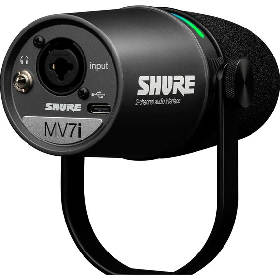 Умный микрофон со встроенным аудиоинтерфейсом Shure MV7i, изображение 7