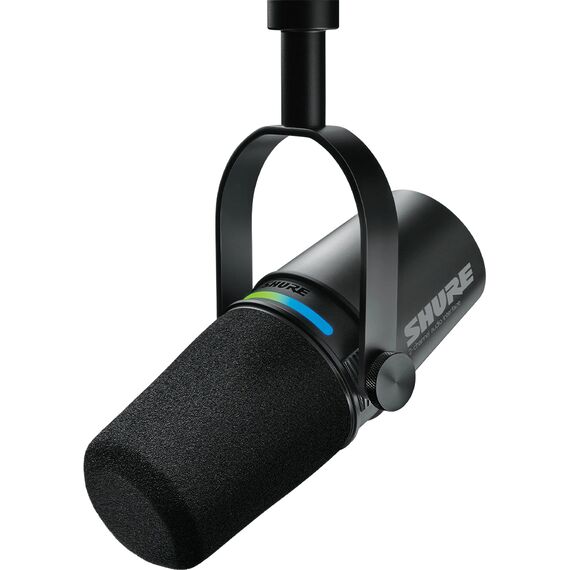 Умный микрофон со встроенным аудиоинтерфейсом Shure MV7i