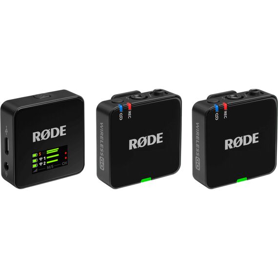 Беспроводной микрофон RØDE Wireless GO (Gen 3) Black, Цвет: Black