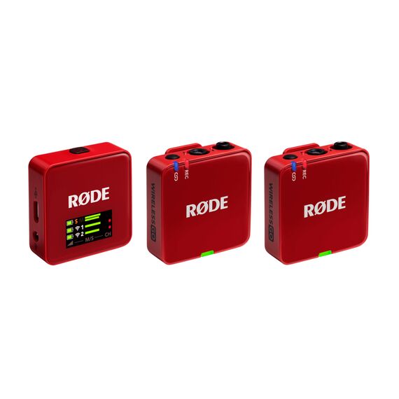 Беспроводной микрофон Wireless GO (Gen 3) Red, Цвет: Red