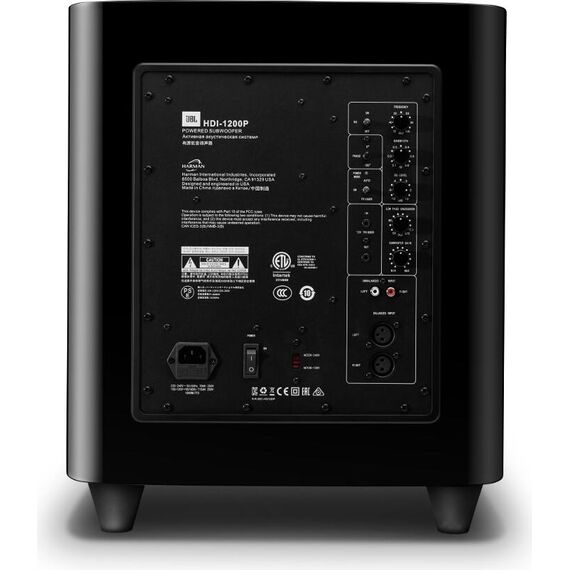 Сабвуфер JBL HDI-1200P Black Gloss, Цвет: Black Gloss, изображение 3