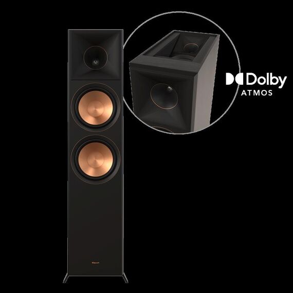 Напольная колонка Klipsch RP-8060FA II Walnut, Цвет: Walnut, изображение 2